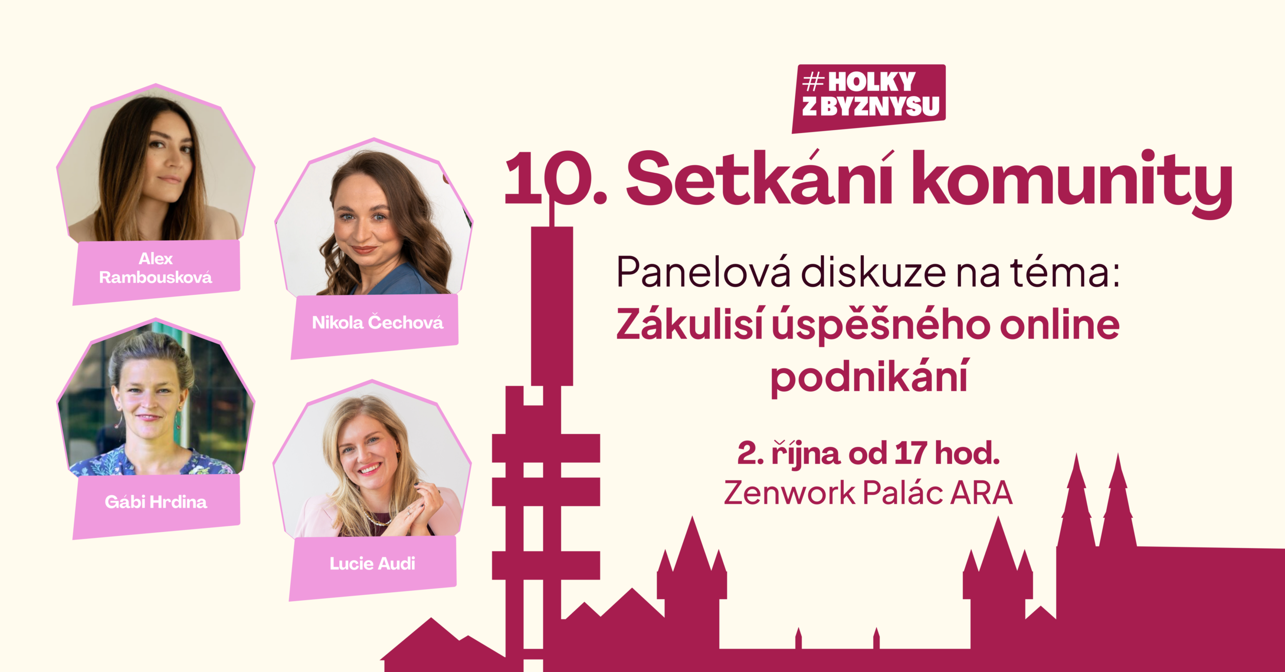 Setkání komunity #HolkyzByznysu PRAHA 3 Setkáni komunity 10.